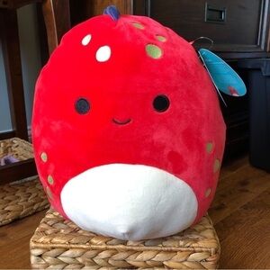 Squishmallows Dolan the Red Dinosaur (first to market) in size 11"